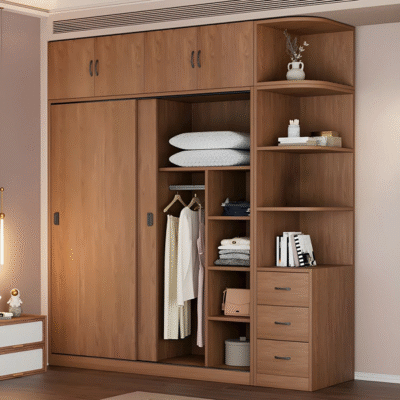 Tủ áo trưng bày phòng ngủ