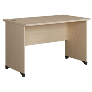 Bàn gỗ có bánh lái