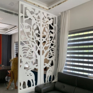 Vách trang trí phòng khách