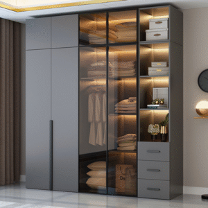 Tủ áo kính phòng ngủ